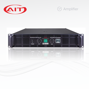 AIT LA1000 2CH Amplifier Transformer Metal Kelas Tur 1000W 2/8 Ohm Kelas AB Solusi Suara Live untuk Sewa Teater, Acara, Handal - Product Image 1