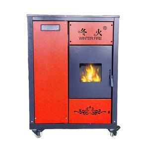 <span class=keywords><strong>Stufa</strong></span> <span class=keywords><strong>a</strong></span> Pellet 12KW Biomassa, Riscaldamento ad Acqua, <span class=keywords><strong>Ghisa</strong></span>, Controllo Remoto Automatico, Certificazione CE per Riscaldamento Domestico Interno - Product Image 1