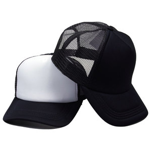 OEM 5 Panels Foam <strong>Trucker</strong> <strong>Hat</strong> 3D Embroidery Mesh Caps Gorras Fashionable Plain Blank Wholesale <strong>for</strong> Cycling and Beach Sports - Product Image 3