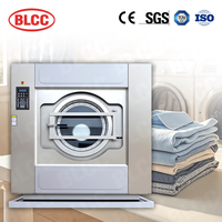 Mesin Cuci Industri 150KG Mesin Laundry Listrik Baru Komersial Industri Proses Pencucian Pengeringan Air Dingin