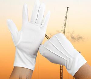 <span class=keywords><strong>Gants</strong></span> de smoking formels respirants pour hommes <span class=keywords><strong>Gants</strong></span> de parade/garde d'honneur en nylon de marque HMD pour usage général en atelier personnalisable - Product Image 4