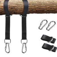 Tente de yoga aérienne portable support de hamac de camping sangle extérieure étanche en nylon personnalisée avec sangles de sécurité sangle en polyester