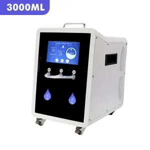 2 Personen effizienter Wasserstoffgenerator H2 1500 ml Sauerstoff-Wasserstoff-Inhalator Maschine 2000 ml 3000 ml/min Wasserstoff-Inhalationsgerät