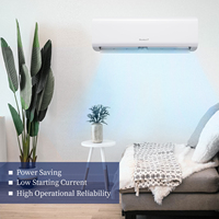 Arabie Saoudite Standard Économie d'énergie Mini Ac 8 Star-t3 Onduleur Refroidissement et chauffage 12000btu 1 tonne Climatiseur split