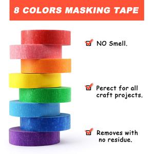 Factory Direct Colored Masking Tape, Custom Color Coding Adhesive Tape Solutions for Industrial, Painting & Retail Applications - Product Image 2