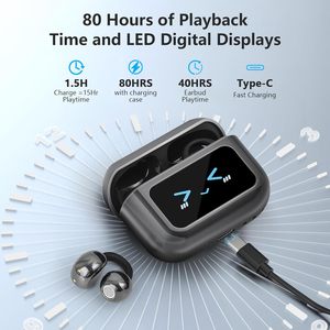 Auriculares Inalámbricos OWS con Traducción de Idiomas por IA, Bluetooth 5.4, Auriculares Intrauditivos en Tiempo Real con Pantalla LED, Productos de Tendencia - Product Image 3