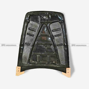 Capot ventilé de type SPN en carbone 3K Twill et fibre de verre pour Honda S2000 - Product Image 2