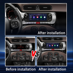 Autoradio multimédia GPS avec Carplay et Android Auto intégrés pour <span class=keywords><strong>Fiat</strong></span> <span class=keywords><strong>Panda</strong></span> 2013 2014 2015 2016-<span class=keywords><strong>2020</strong></span>, système d'exploitation Linux - Product Image 4