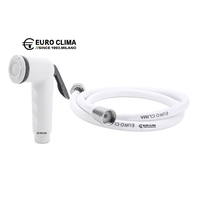 Ensemble de douchette EURO CLIMA avec technologie d'insertion en plastique et conception de tube intérieur en PVC
