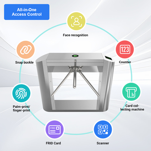 Ce FCC chứng nhận Tripod turnstile 2000h Muối phun kháng ổn định Tripod turstile cho ngoài trời & sử dụng trong nhà - Product Image 2