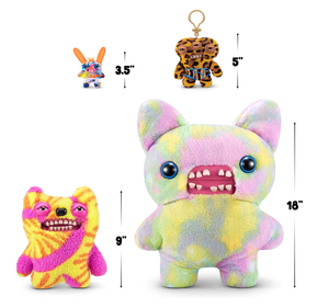 Llavero de mosquetón de <span class=keywords><strong>peluche</strong></span> de conejo nube peculiar, feo-adorable, ecológico, divertido, colgante para bolso, novedad, venta al por mayor - Product Image 6