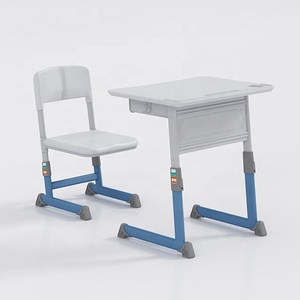 Meubles scolaires, bureau et chaise d'élève en acier durable, mobilier scolaire commercial, ensembles scolaires - Product Image 2
