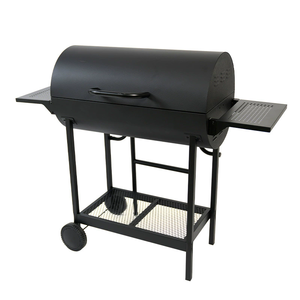 OWNSWING Griglia per Barbecue a Carbone Stile <span class=keywords><strong>Americano</strong></span>, Grande, per Esterni, Campeggio, Giardino, Portatile, con Tavolo Pieghevole - Product Image 1