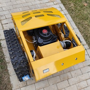 Self-Propelled Garden <strong>Mower</strong> with Motor and Engine <strong>Used</strong> Construction Farm Rubber Track Lawn <strong>Mower</strong> Remote Control Weeding Machine