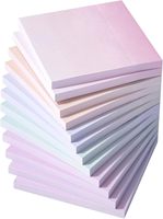 12 blocs-notes auto-adhésifs en forme d'animal de dessin animé mignon 30 feuilles de fournitures de bureau impressionnantes pour l'école et le bureau collantes