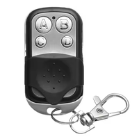 Control Remoto de 4 Botones 433.92 Mhz para Puerta de Garaje, Duplicador de Llaves de Coche 433MHZ, Abridor para Coche y Puerta