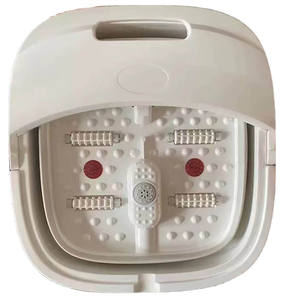 Buen precio portátil agua Spa pie masajeador máquina gran oferta vibrador pantorrilla masajeador pie baño masajeador - Product Image 3