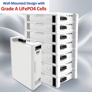 Batería de Almacenamiento de Energía Modular Apilable de 40.96kWh 51.2V CAN para Montaje en Pared, Integración con Energía Solar Fotovoltaica para Respaldo Doméstico - Product Image 3