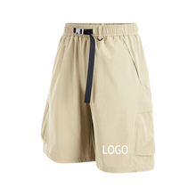 Men's Custom-Made Breathable Waterproof Quick-Dry High Waist Drawstring Closure Work Shorts Spring Sportswear Outdoor Casual