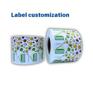 Étiquettes personnalisées en rouleau pour bouteilles, autocollants imperméables en papier imprimé pour bouteilles en plastique de liquides (gallons) - Product Image 3