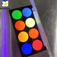 Mới Đến Neon Màu Trang Điểm Mặt Sơn Palette Glow Body Sơn UV Màu