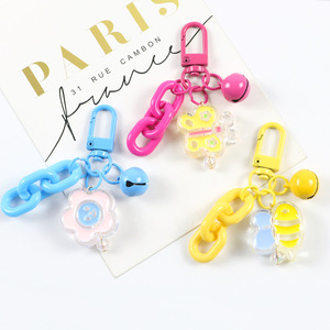 Porte-clés en peluche personnalisés avec logo, animaux mignons, vente en gros - Product Image 2