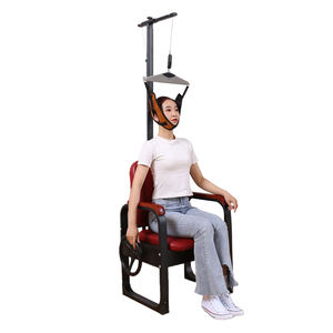 Chaise de rééducation à domicile de luxe en cuir pratique pour traction cervicale et orthopédique Dispositifs de correction de la traction de qualité supérieure - Product Image 1