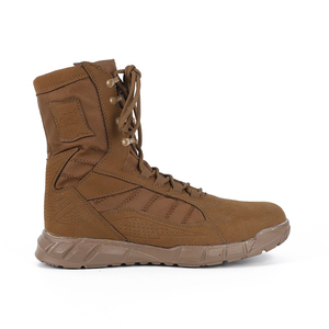 SF48 713 Men Tactical <b>Boot</b> <b>Brown</b> Nylon Outdoor Breathable All Seasons Hiking <b>Boot</b> - Product Image 1