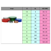 Boîte en métal ronde vide 80x29mm, boîte en métal gris, conteneur en métal rond personnalisé avec logo imprimé pour l'emballage de bougies, de biscuits, de bonbons, de cadeaux