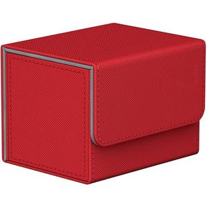 Boîte de rangement pour cartes de jeu en cuir PU personnalisée avec logo, de haute qualité, avec rabat, pour collection de cartes de visite, TCG YUGIOH Deck Box - Product Image 6
