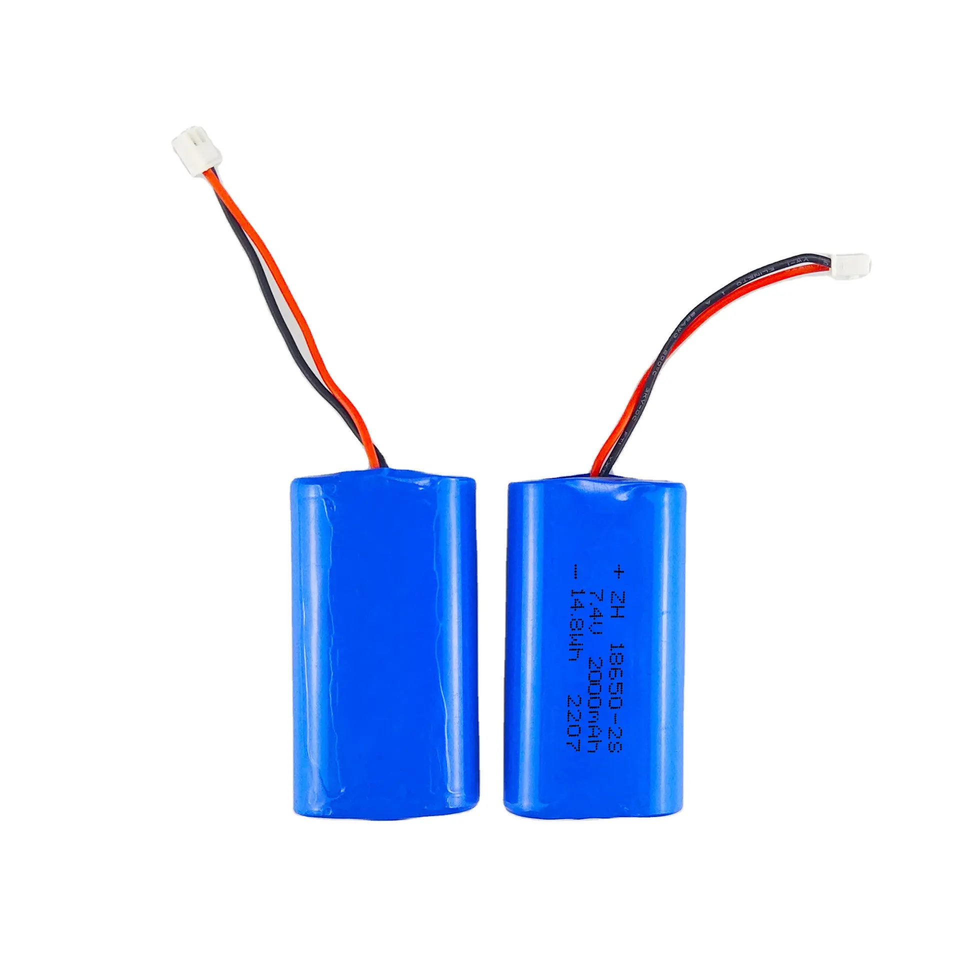 חבילת סוללות ithium 18650 עם הרכבה כבל מובנה 14.8v 3c