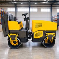 Rouleau compresseur vibrant hydraulique autoporté pour la construction routière, fourni directement par l'usine