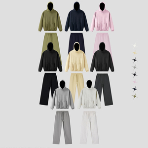 Fabricants de sweats à capuche, sweats à capuche et sweat-shirts personnalisés pour hommes pour un usage <span class=keywords><strong>d</strong></span>écontracté, ensemble de vêtements à col montant pour hommes, ensembles pour hommes - Product Image 6