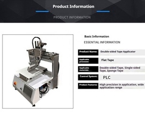 Máquina Automática <span class=keywords><strong>de</strong></span> Aplicación <span class=keywords><strong>de</strong></span> Adhesivo TEBAK, Cinta Adhesiva <span class=keywords><strong>de</strong></span> Doble Cara, Adhesivo 3M, Máquina Etiquetadora <span class=keywords><strong>de</strong></span> Superficies Planas - Product Image 5