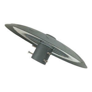 Lumière de jardin LED J07Series, anneau rond creux, barre horizontale centrale, UFO gris, poteau suspendu, levage, montage - Product Image 4