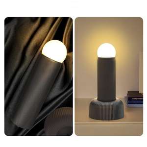 Lámpara de Noche LED Recargable con Interruptor Manual, Ecológica, para Decoración de Dormitorio - Product Image 4