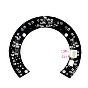 CCTV IP66 IR không thấm nước Dome máy ảnh Kim Loại Nhà ở bìa an ninh Shell cho 38x38 Mét CCD/CMOS/IPC Chipset phụ kiện - Product Image 5