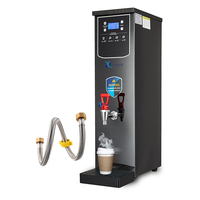 Chauffe-eau électrique automatique à robinet unique en acier inoxydable 20L pour restaurant et hôtel
