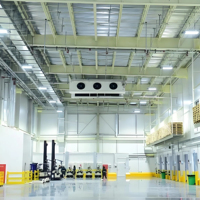 Entrepôt frigorifique commercial automatique à énergie solaire, service logistique complet, entrepôt réfrigéré, expédition et livraison