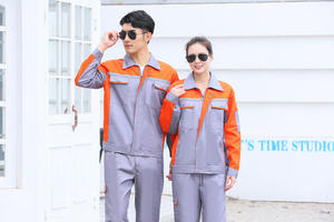 Nam giới và phụ nữ an toàn phù hợp với đầy đủ quá trình Polyester-Cotton công nghiệp tay áo với mức độ cao của bảo vệ - Product Image 5