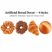 Modèle de croissant artificiel réaliste en PU pour décoration, simulation alimentaire, présentoir de cuisine et restaurant, accessoires de boulangerie factices, cadeau