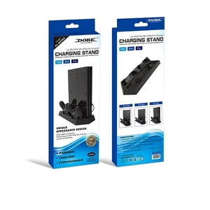TP4-023B Pour <span class=keywords><strong>PS4</strong></span> Mince Console Vertical Stand <span class=keywords><strong>Support</strong></span> Corps Titulaire Dock Stand Base Cradle <span class=keywords><strong>Support</strong></span> Pour <span class=keywords><strong>PS4</strong></span> Mince Ventilateur De Refroidissement - Product Image 6