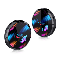 H96 MAX X3 Android 9.0 Boîte de TÉLÉVISION intelligente 4GB 32GB 64GB 128 GO Amlogic S905X3 2.4G 5G Wifi BT4.0 1000M 8K Media Google Play PK H96MAX