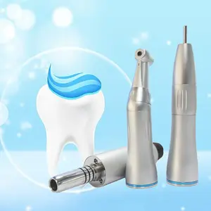 قطعة يد طبيب الأسنان منخفضة السرعة بمهايئ زاوية/محرك هواء/قطعة يد مستقيمة وهي من معدات طبيب الأسنان
