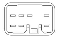 Interruptor Elevavidrios Eléctrico de 7 Pines para el Pasajero (Lado Derecho) 3G0959831 para Kia Sportage 2010-2018, Repuesto Eléctrico Automotriz