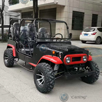 Jeep Caiteng à essence/électrique 320-500cc pour adultes, 2/4 places, automatique, 4x4, buggy à grande vitesse, mini-voiture