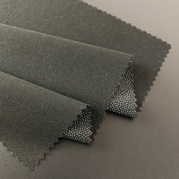 Tissu d'entoilage thermocollant sergé 75 g/m² 150D pour costume, veste, manteau, confection, polyester doux de poids moyen