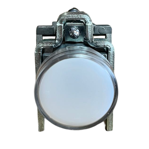 Luz Piloto LED Blanca XB4BVM1 230-240V CA, Interruptor de Botón Pulsador Plateado, Carcasa IP67, Orificio de Montaje de 22mm, Momentáneo, IK06, 1M - Product Image 3