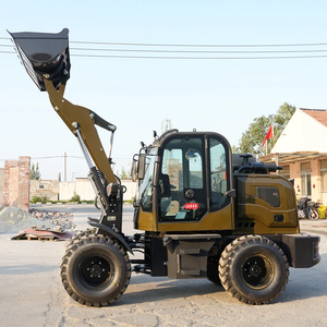 Livraison rapide CE EPA Chargeuse <span class=keywords><strong>4x4</strong></span> Machine de transport forestier de jardin Chargeuse sur pneus hydraulique diesel Puissance forte Nouvelle chargeuse sur pneus - Product Image 4