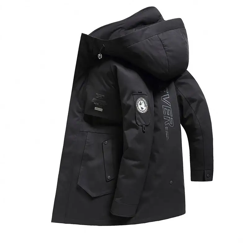 Jaqueta masculina curta/casual de inverno, 3 em 1, plus size, casaco com zíper